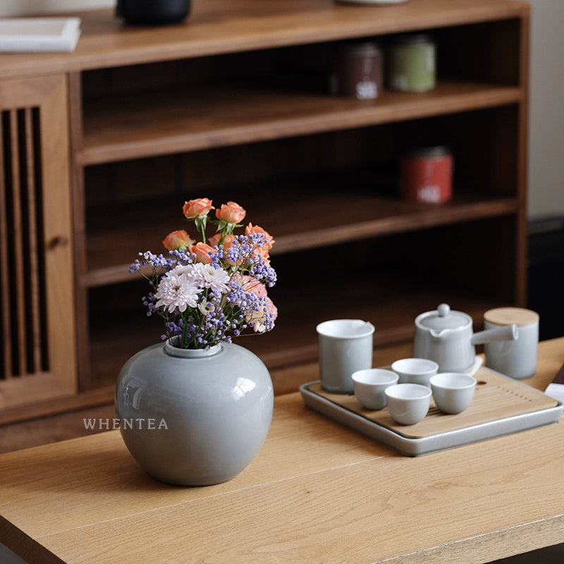 Ash Series Ceramic Flower Vase