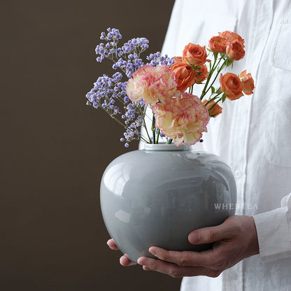 Ash Series Ceramic Flower Vase