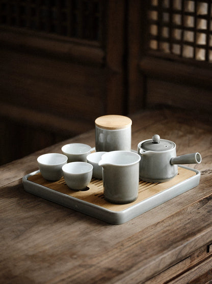 Ash Series Household Tea Set