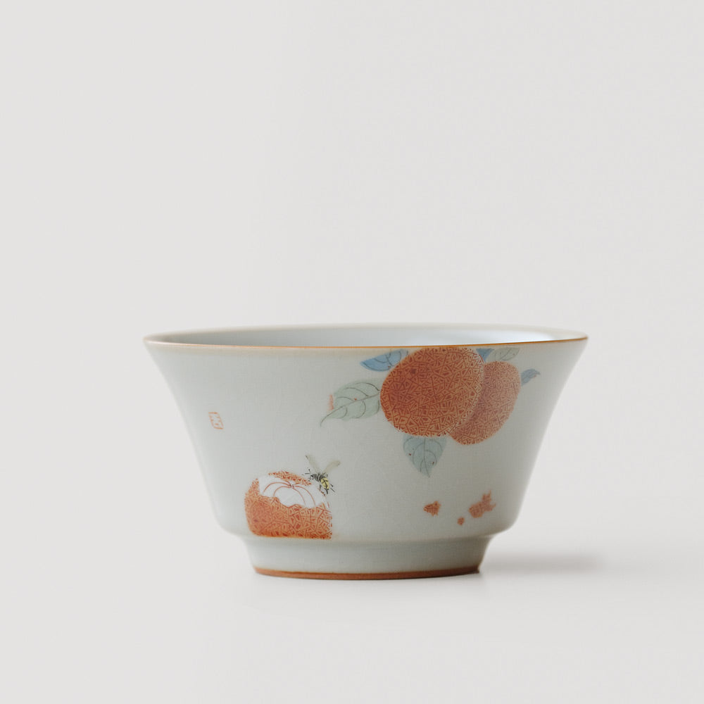 Sky Blue Ru Ware Tea Cup