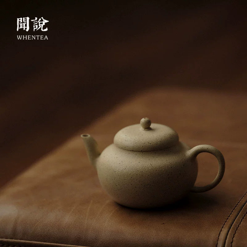 Ming-style Antique Pear Zisha Teapot