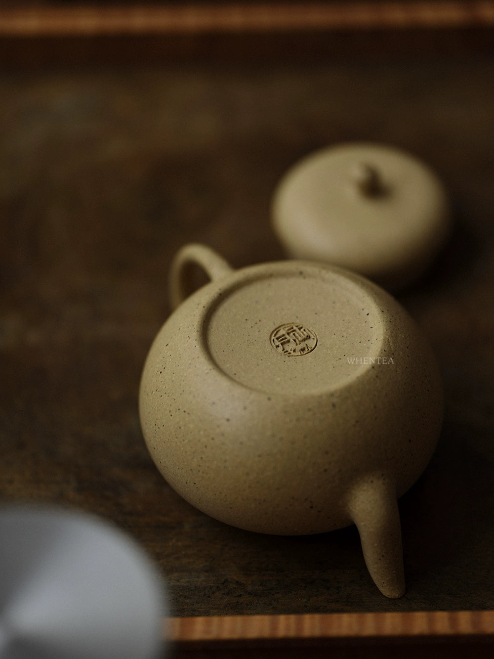 Ming-style Antique Pear Zisha Teapot