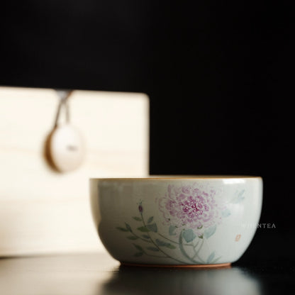 Sky Blue Ru Ware Tea Cup